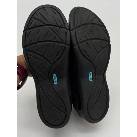 Bzees Womens Remix Sneakers Size 9M Black Slip On Peep Toe Casual Comfort Knot - Picture 11 of 12